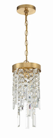 Crystorama WIN-210-GA-CL-MWP Winfield One Light Pendant Antique Gold Alternate Image 2.jpg