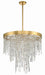 Crystorama WIN-216-GA-CL-MWP Winfield Six Light Chandelier Antique Gold Alternate Image 2.jpg
