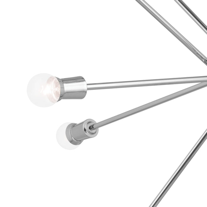 Kichler 52537CH 16 Light Chandelier, Chrome (3)