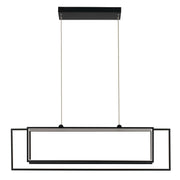 Kichler 84331MBK LED Linear Chandelier, Matte Black (2)