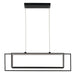 Kichler 84331MBK LED Linear Chandelier, Matte Black (2)