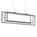 Kichler 84331MBK LED Linear Chandelier, Matte Black (3)