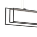 Kichler 84331MBK LED Linear Chandelier, Matte Black (5)