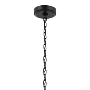 Kichler 52616BK Six Light Chandelier, Black (5)