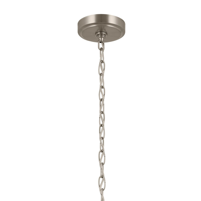 Kichler 52616NI Six Light Chandelier, Brushed Nickel (5)