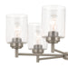Kichler 52616NI Six Light Chandelier, Brushed Nickel (6)