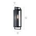 Kichler 59089BK One Light Outdoor Wall Mount, Black (4)