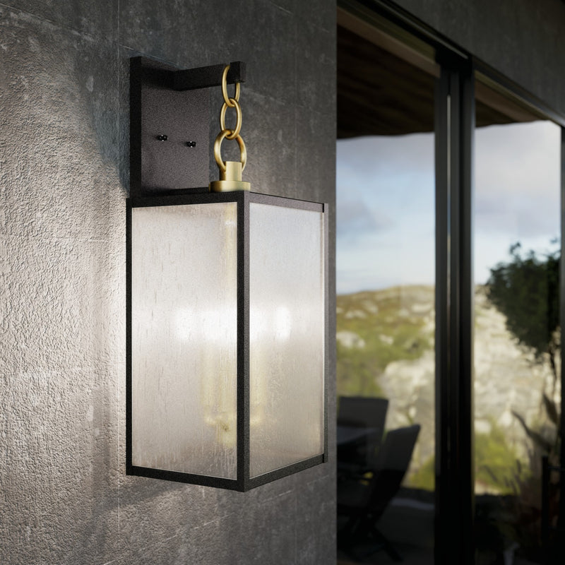 Kichler 59009WZC Three Light Outdoor Wall Mount, Weathered Zinc (5)