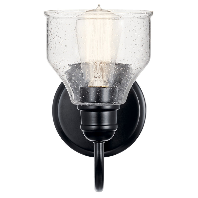 Kichler 45971BK One Light Wall Sconce, Black (2)