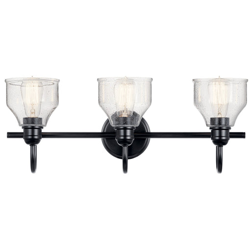 Kichler 45973BK Three Light Bath, Black (2)