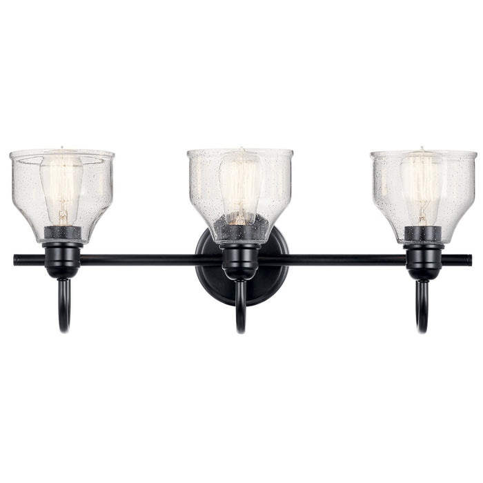 Kichler 45973BK Three Light Bath, Black (2)