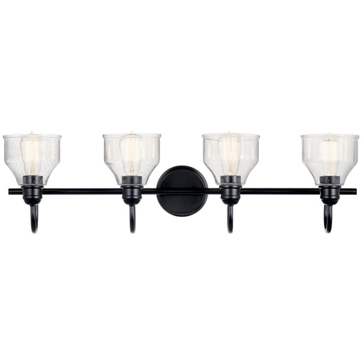 Kichler 45974BK Four Light Bath, Black (2)