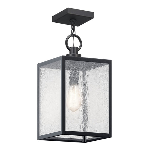 Kichler 59008BKT One Light Outdoor Pendant / Semi Flush, Black Textured (2)