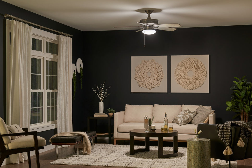 Kichler 380960 LED Fan Light Kit, White (6)