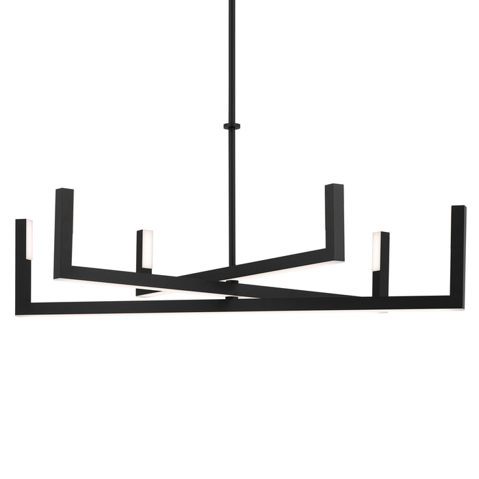 Kichler 84328MBK LED Chandelier, Matte Black (3)