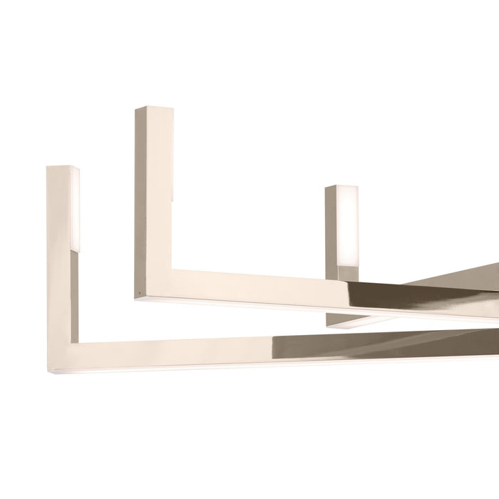 Kichler 84328PN LED Chandelier, Polished Nickel (5)