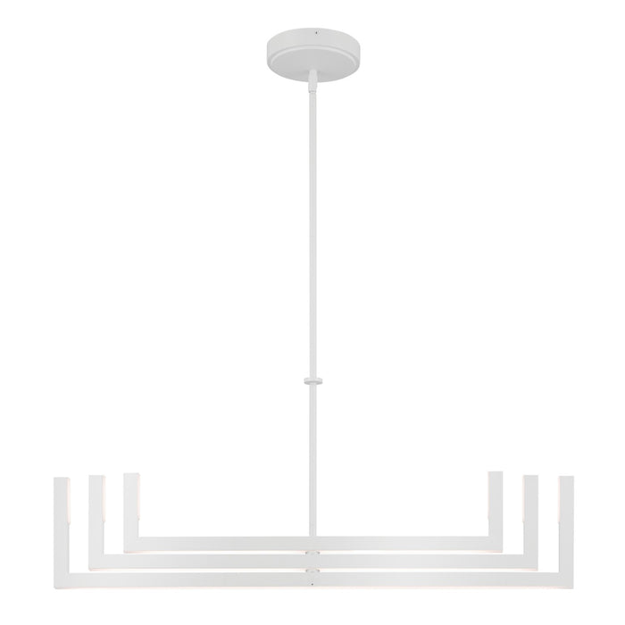 Kichler 84328WH LED Chandelier, White (2)