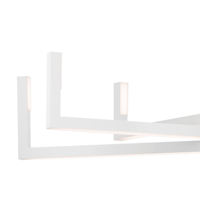 Kichler 84328WH LED Chandelier, White (5)