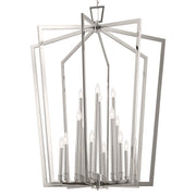 Kichler 43499PN 16 Light Foyer Pendant, Polished Nickel (5)