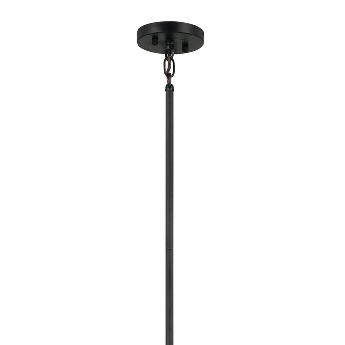 Kichler 52613BK Ten Light Chandelier, Black (3)