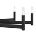Kichler 52613BK Ten Light Chandelier, Black (4)