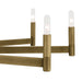 Kichler 52613NBR Ten Light Chandelier, Natural Brass (4)