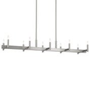Kichler 52614SN Ten Light Linear Chandelier, Satin Nickel (3)