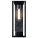 Kichler 59063BSL One Light Outdoor Wall Mount, Black with Silver Highlights (2)