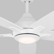 Generation Lighting 5LWDSM60RZWD Lowden 60"Ceiling Fan, Matte White Alternate Image 2.jpg