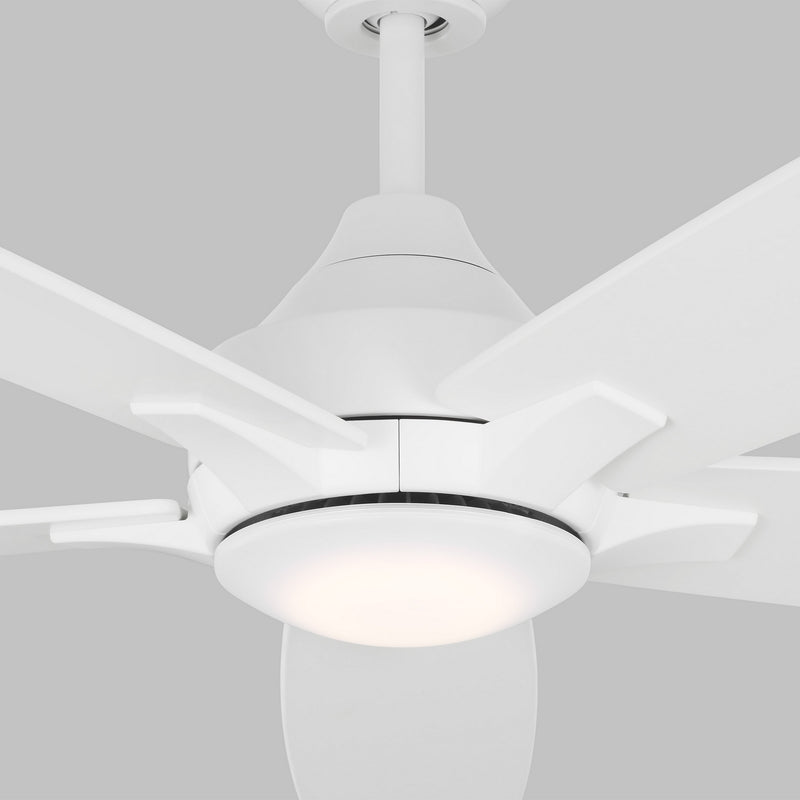Generation Lighting 5LWDSM60RZWD Lowden 60"Ceiling Fan, Matte White Alternate Image 2.jpg