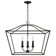 Capital Lighting 350641BI Grady Four Light Pendant, Black Iron Alternate Image.jpg