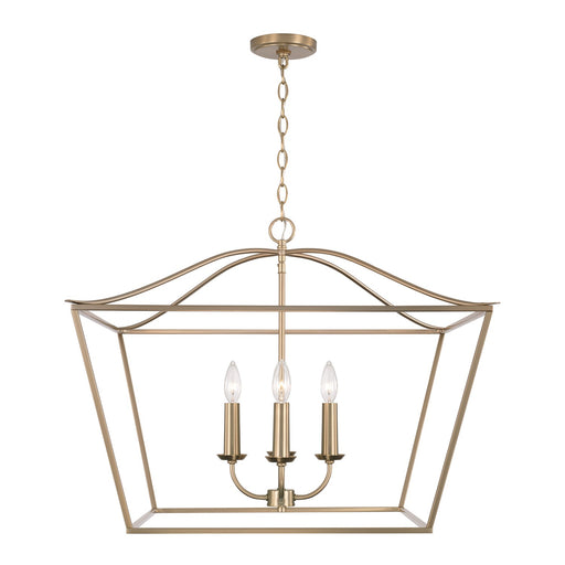 Capital Lighting 350641MA Grady Four Light Pendant, Matte Brass Alternate Image.jpg