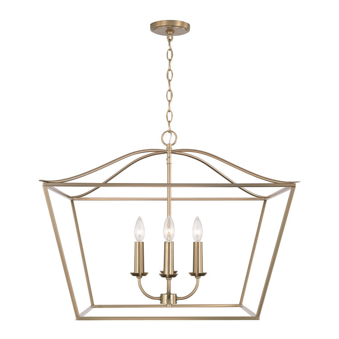 Capital Lighting 350641MA Grady Four Light Pendant, Matte Brass Alternate Image.jpg