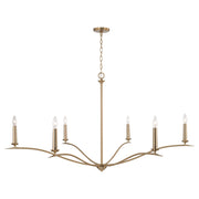 Capital Lighting 450661MA Grady Six Light Chandelier, Matte Brass Alternate Image.jpg