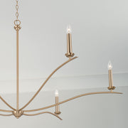 Capital Lighting 450661MA Grady Six Light Chandelier, Matte Brass Alternate Image 2.jpg