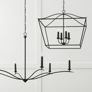 Capital Lighting 450661BI Grady Six Light Chandelier, Black Iron Alternate Image.jpg