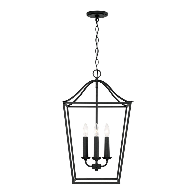 Capital Lighting 550641BI Grady Four Light Foyer Pendant, Black Iron Alternate Image.jpg