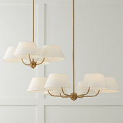 Capital Lighting 450441AD Welsley Four Light Chandelier, Aged Brass Alternate Image.jpg