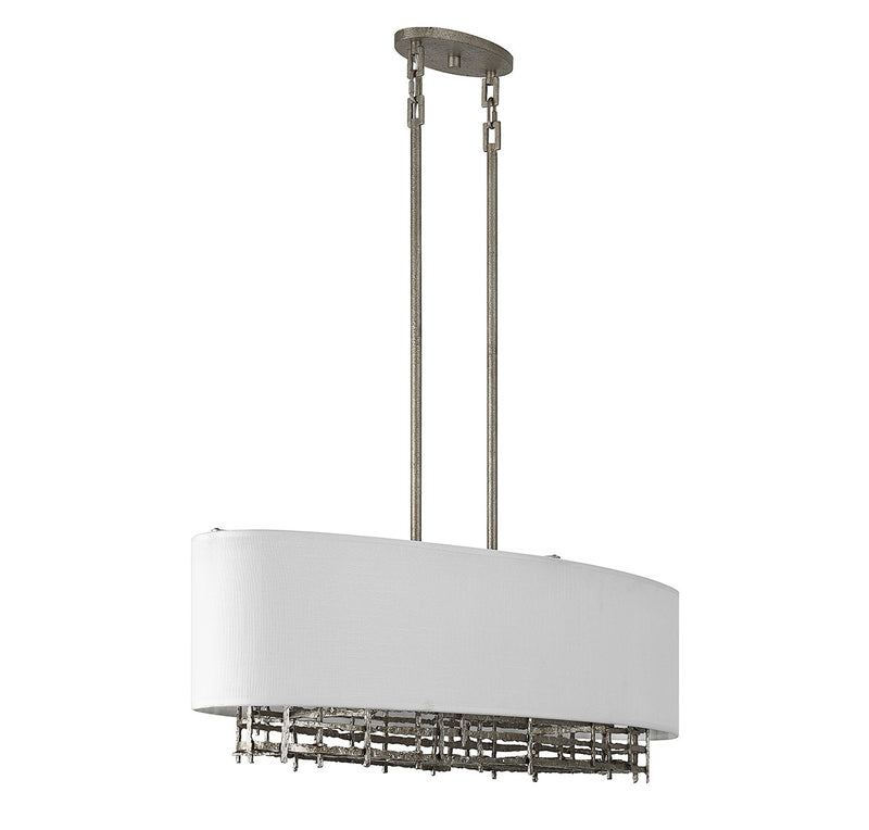 Savoy House 1-1065-4-10 Four Light Linear Chandelier, Campagne Luxe (2)