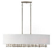 Savoy House 1-1065-4-10 Four Light Linear Chandelier, Campagne Luxe (3)