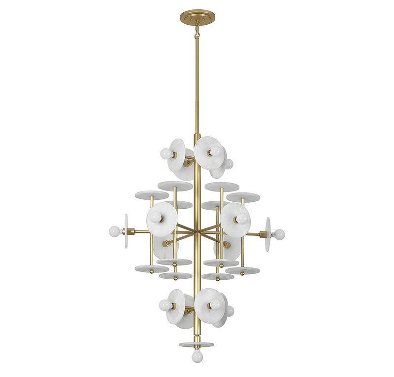 Savoy House 1-1592-15-38 15 Light Chandelier, Royal Gold (2)