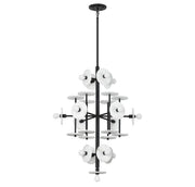 Savoy House 1-1592-15-50 15 Light Chandelier, Black Cashmere (2)