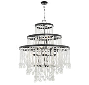 Savoy House 1-1868-15-89 15 Light Chandelier, Matte Black (3)
