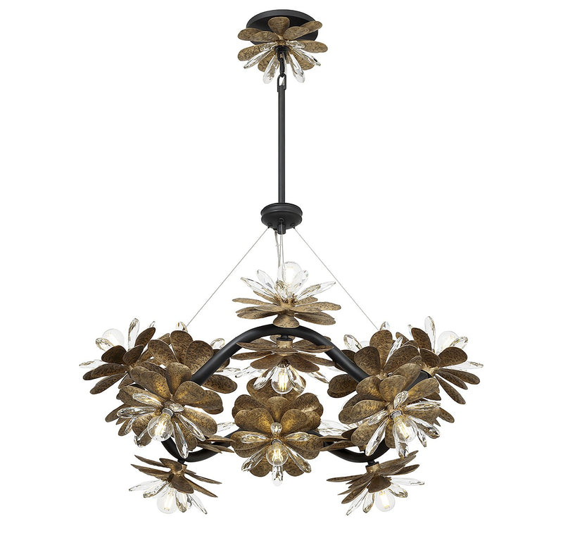 Savoy House 1-1961-16-18 16 Light Chandelier, Delphine (4)