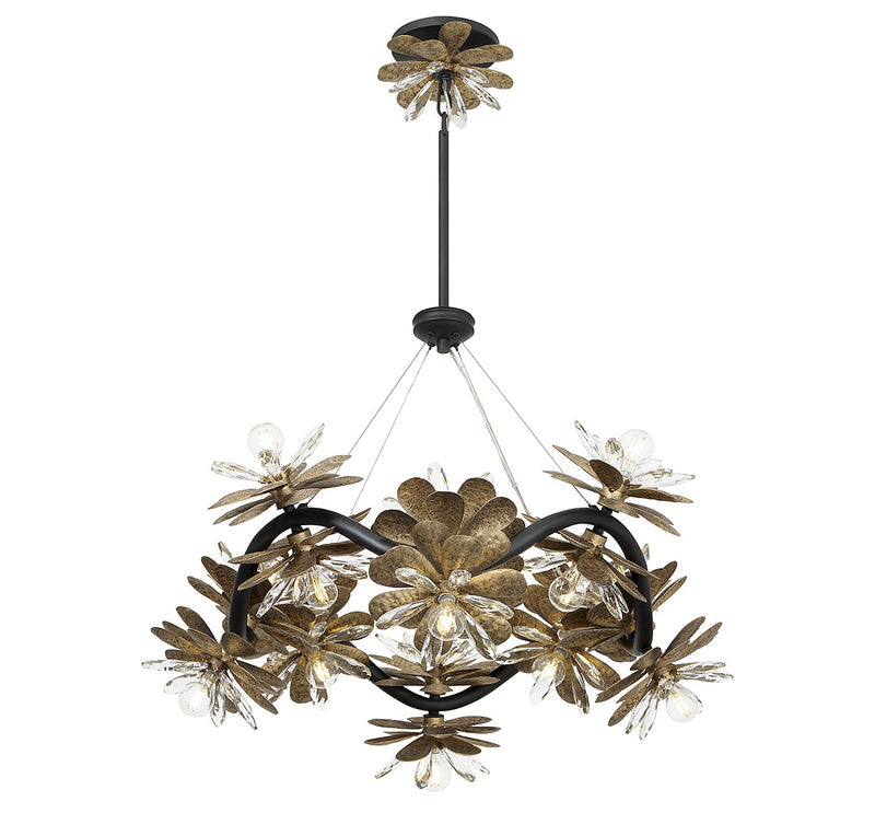 Savoy House 1-1961-16-18 16 Light Chandelier, Delphine (5)
