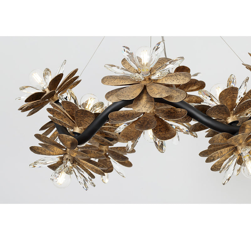 Savoy House 1-1961-16-18 16 Light Chandelier, Delphine (6)