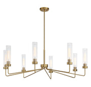 Savoy House 1-8860-8-322 Eight Light Chandelier, Warm Brass (5)