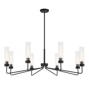 Savoy House 1-8860-8-89 Eight Light Chandelier, Matte Black (3)
