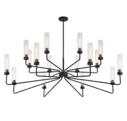 Savoy House 1-8862-16-89 16 Light Chandelier, Matte Black (4)