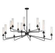Savoy House 1-8862-16-89 16 Light Chandelier, Matte Black (5)